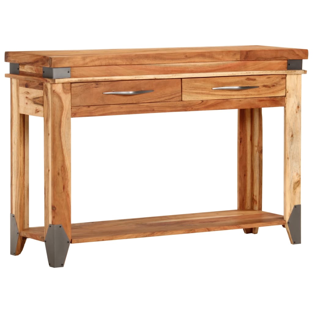 console-table-43-3-x13-4-x29-1-solid-wood-acacia At Willow and Wine USA!