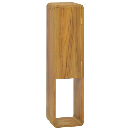 wall-mounted-bathroom-cabinet-9-8-x9-8-x39-4-solid-wood-teak At Willow and Wine USA!