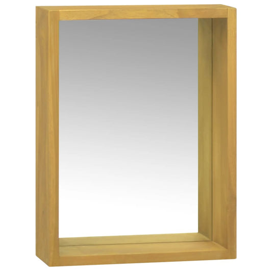 mirror-cabinet-11-8-x3-9-x15-7-solid-wood-teak At Willow and Wine USA!