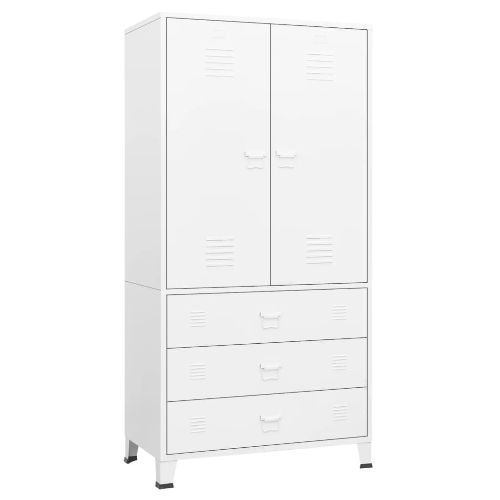 industrial-wardrobe-white-35-4-x19-7-x70-9-metal At Willow and Wine USA!