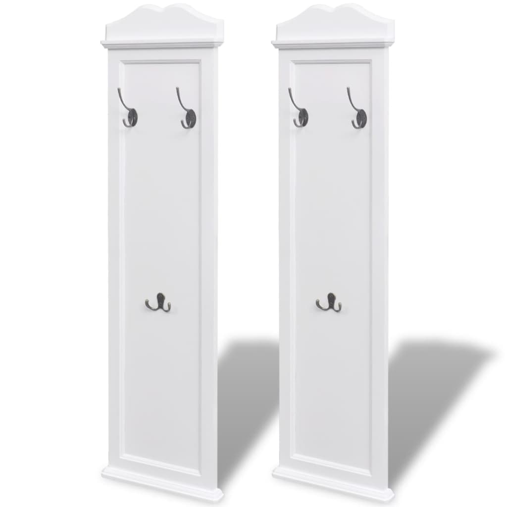 coat-racks-2-pcs-white At Willow and Wine USA!