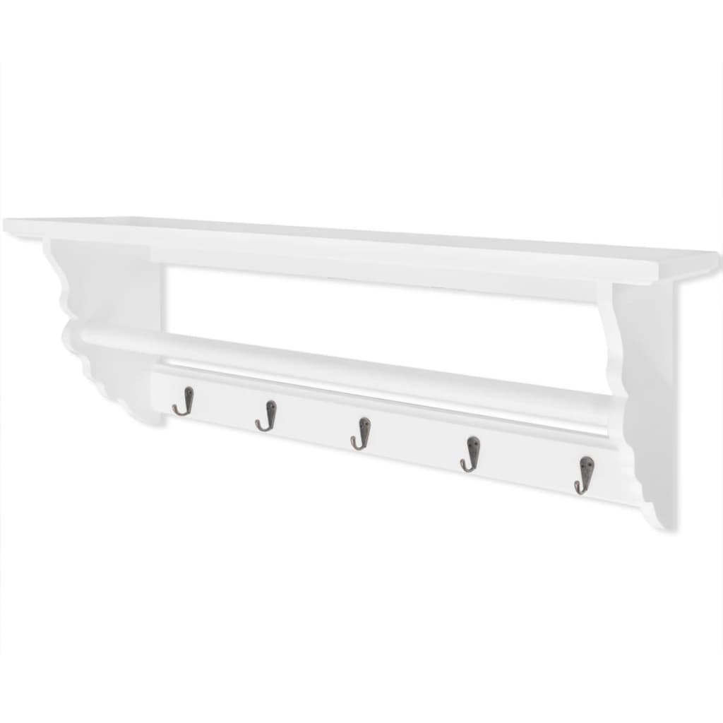 coat-rack-mdf-white-baroque-style At Willow and Wine USA!