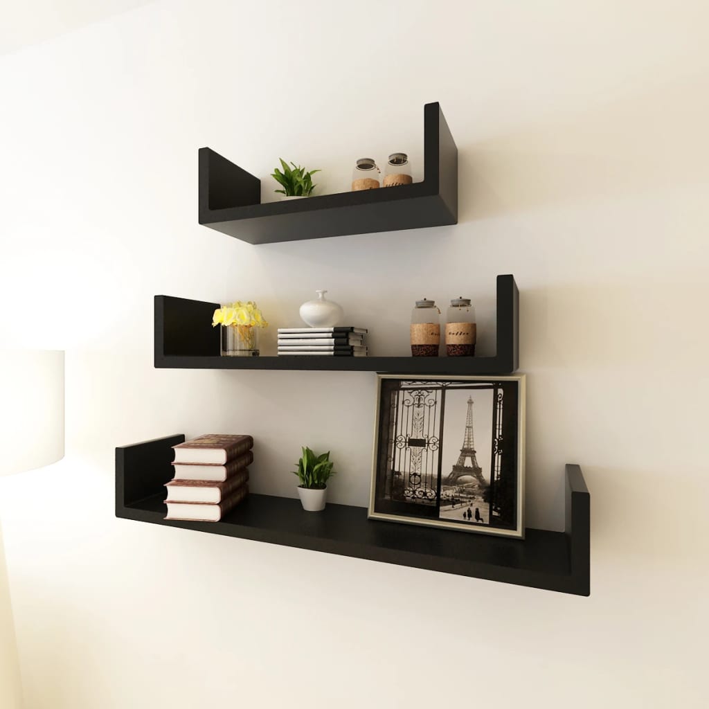 wall-shelves-6-pcs-black At Willow and Wine USA!