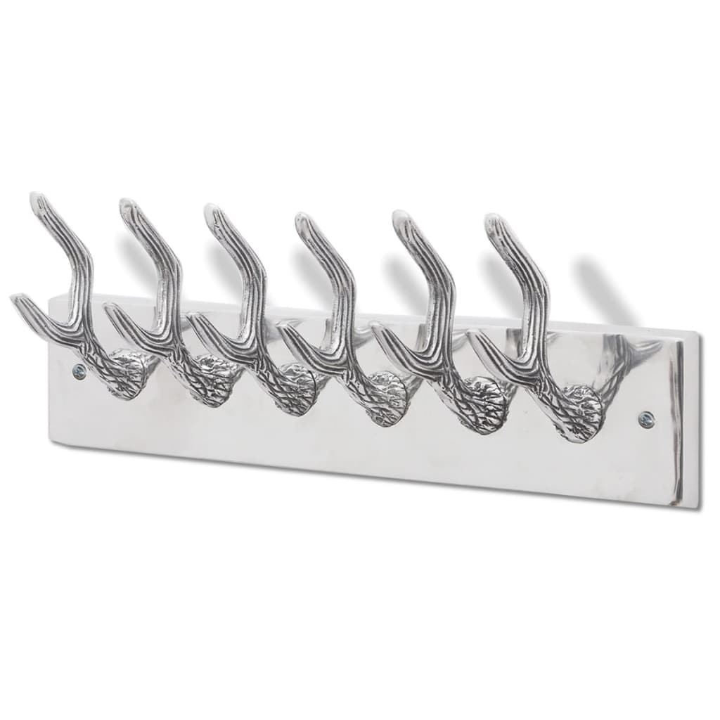 aluminum-wardrobe-hook-coat-rack-hat-tie-hanger-silver At Willow and Wine USA!