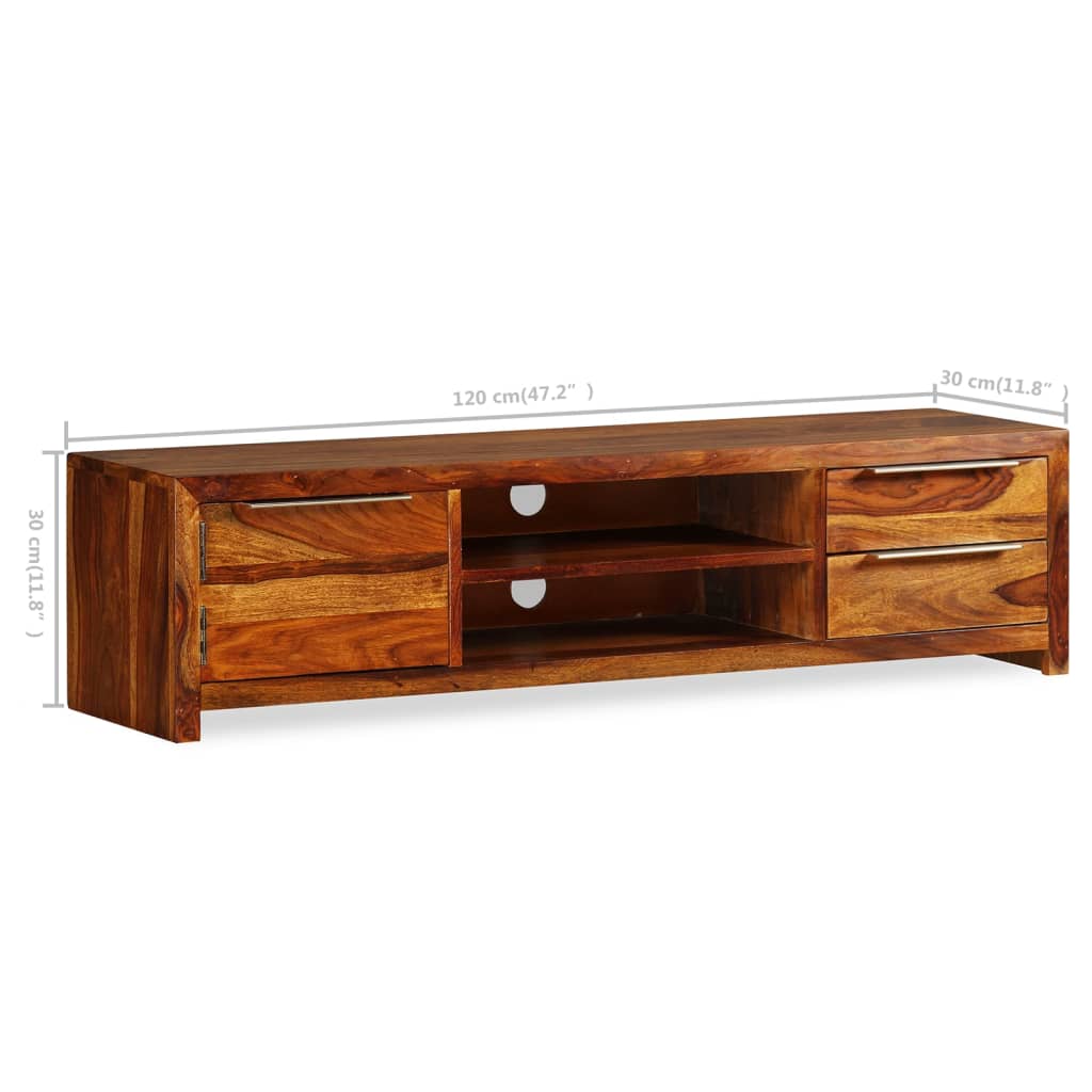 tv-stand-solid-wood-sheesham-47-2-x11-8-x11-8 At Willow and Wine USA!