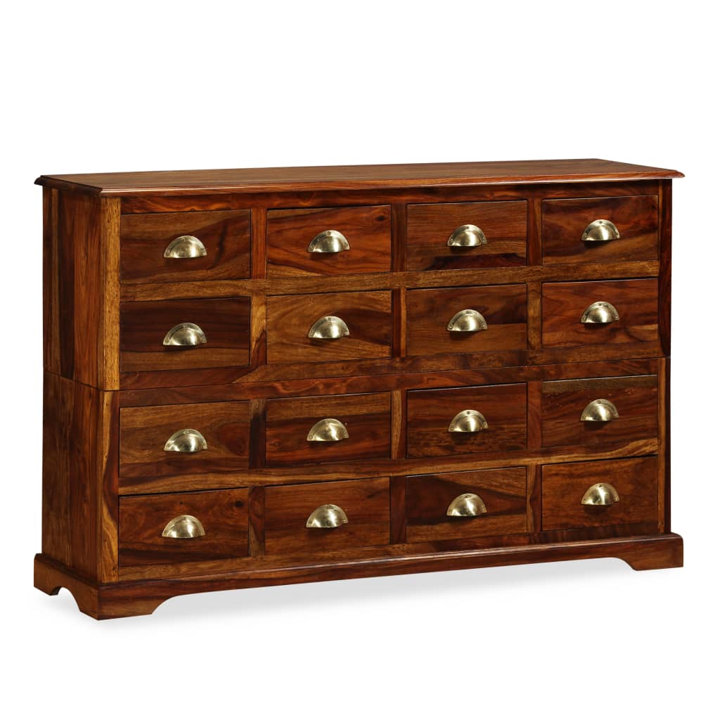 Chest of Drawer 47.2"x11.8"x29.5" Solid Sheesham Wood