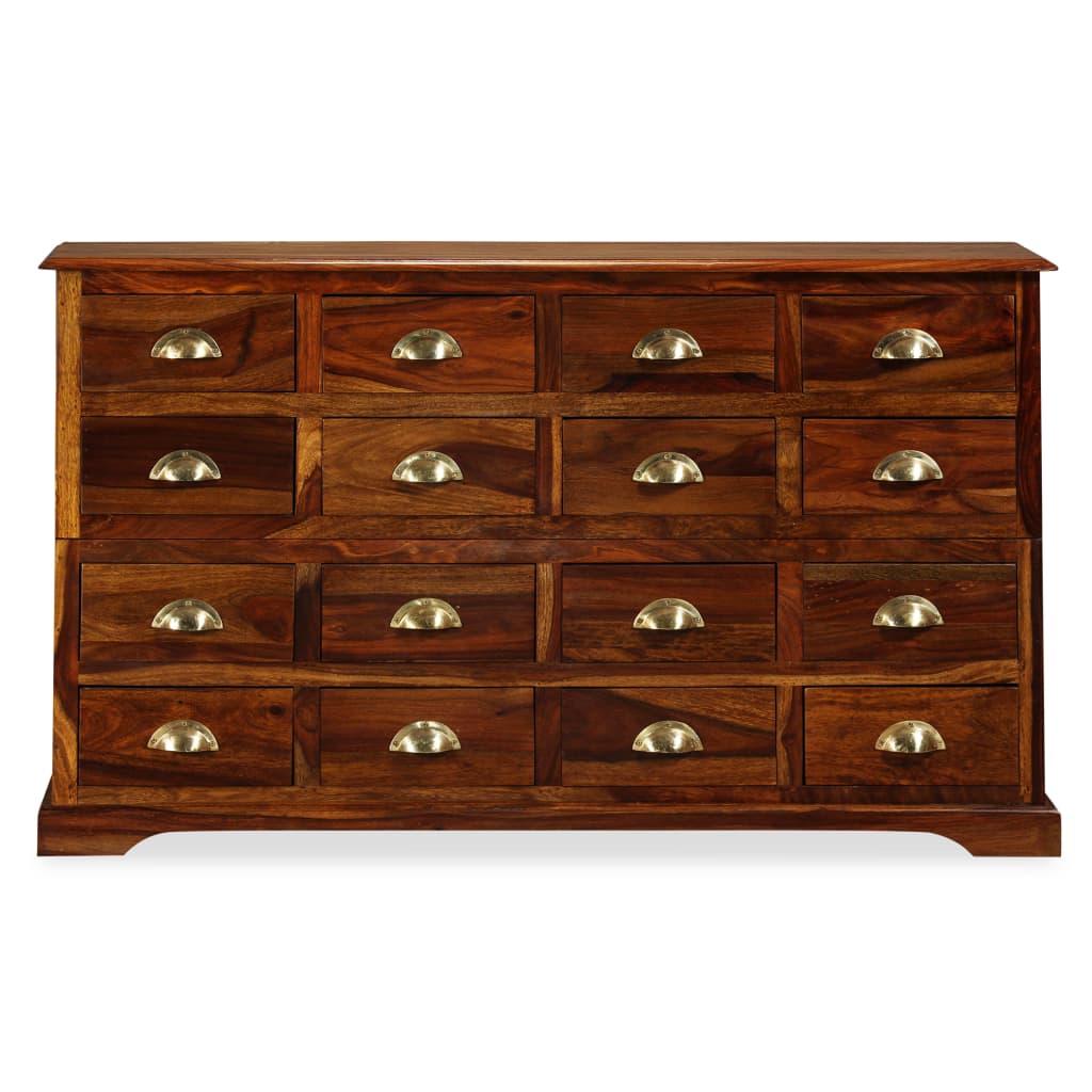 Chest of Drawer 47.2"x11.8"x29.5" Solid Sheesham Wood