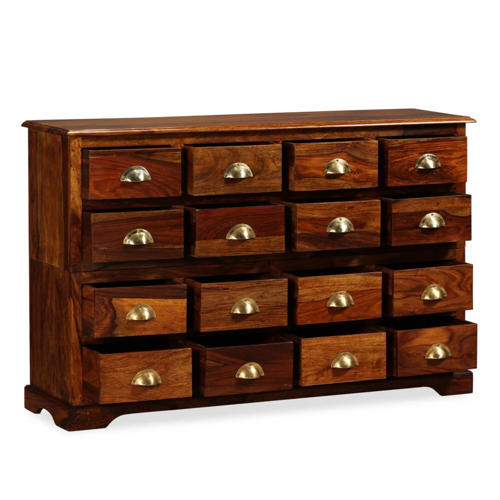 Chest of Drawer 47.2"x11.8"x29.5" Solid Sheesham Wood