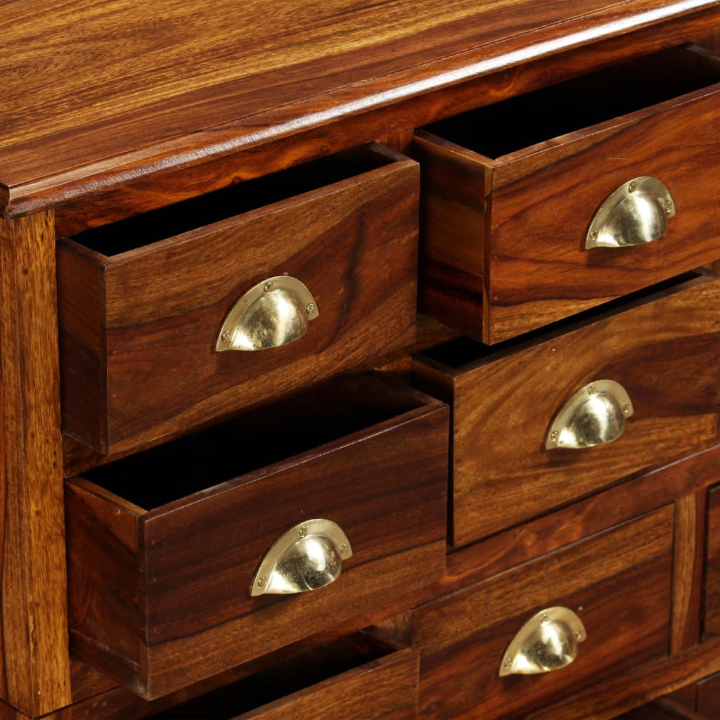 Chest of Drawer 47.2"x11.8"x29.5" Solid Sheesham Wood