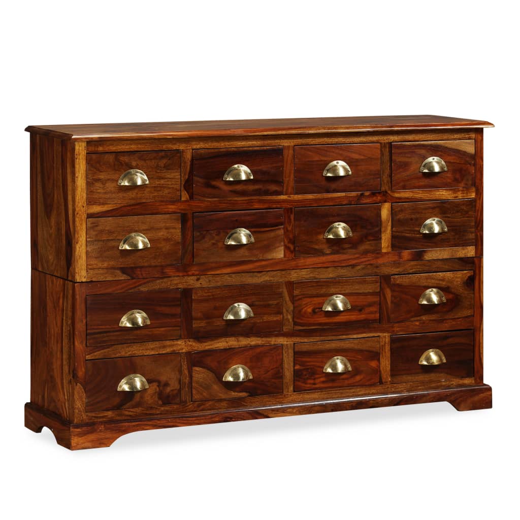 Chest of Drawer 47.2"x11.8"x29.5" Solid Sheesham Wood