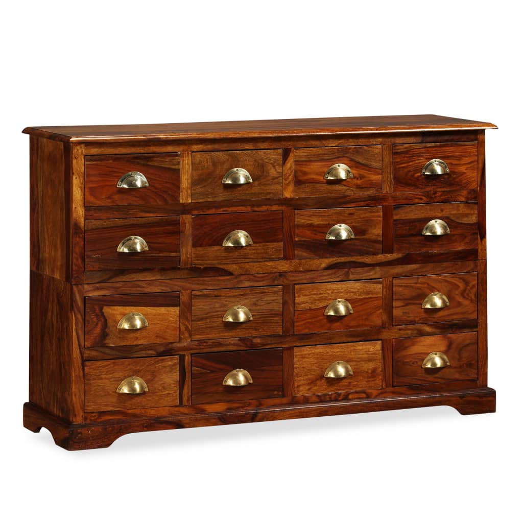 Chest of Drawer 47.2"x11.8"x29.5" Solid Sheesham Wood