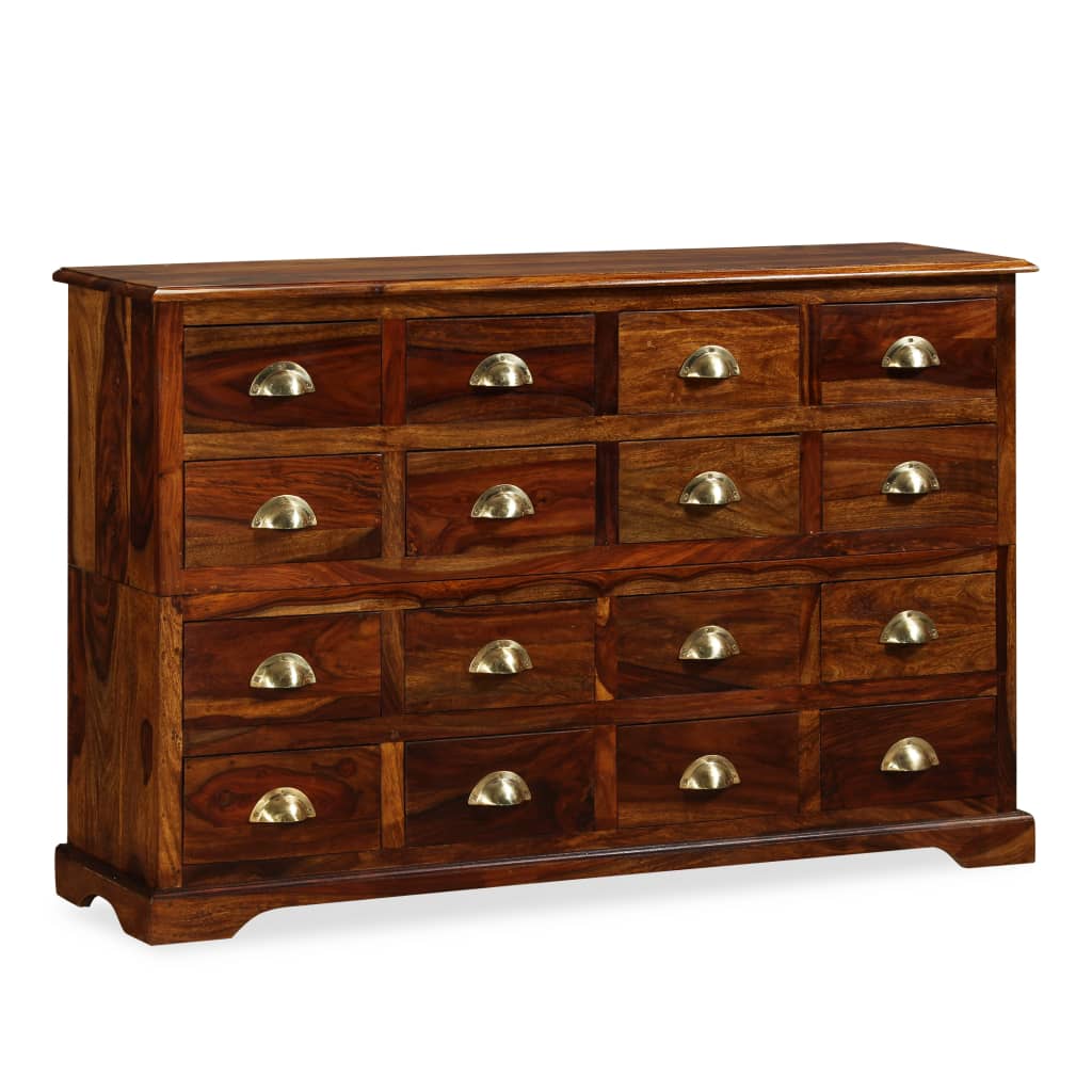 Chest of Drawer 47.2"x11.8"x29.5" Solid Sheesham Wood