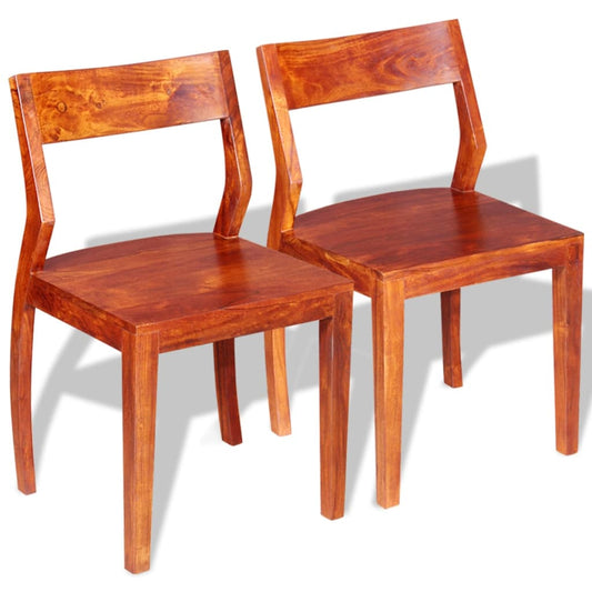 dining-chairs-2-pcs-solid-acacia-wood-sheesham At Willow and Wine USA!