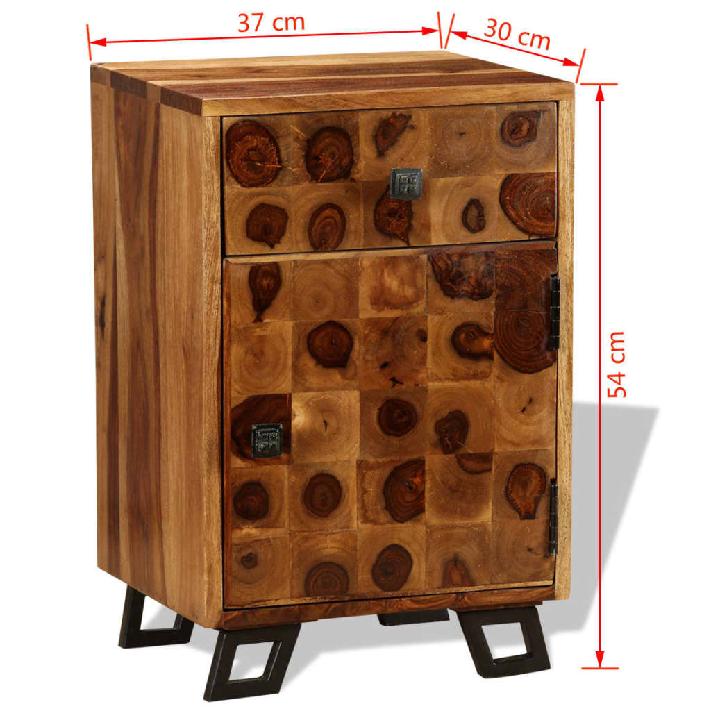 nightstand-solid-sheesham-wood-14-6-x11-8-x21-3 At Willow and Wine USA!