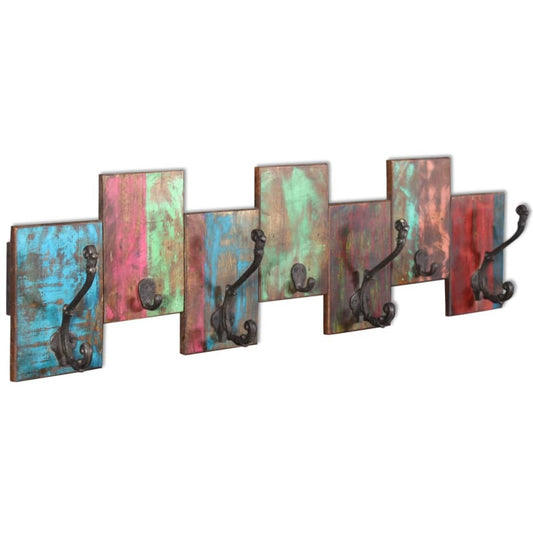 coat-rack-with-7-hooks-solid-reclaimed-wood At Willow and Wine USA!