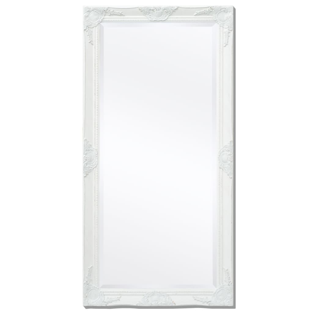 wall-mirror-baroque-style-47-2-x23-6-white At Willow and Wine USA!