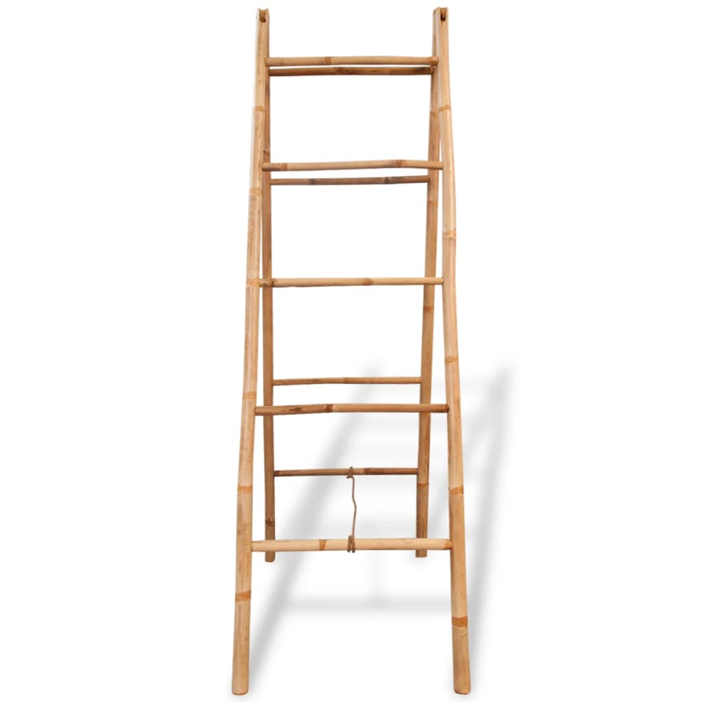 double-towel-ladder-with-5-rungs-bamboo-19-7-x63 At Willow and Wine USA!