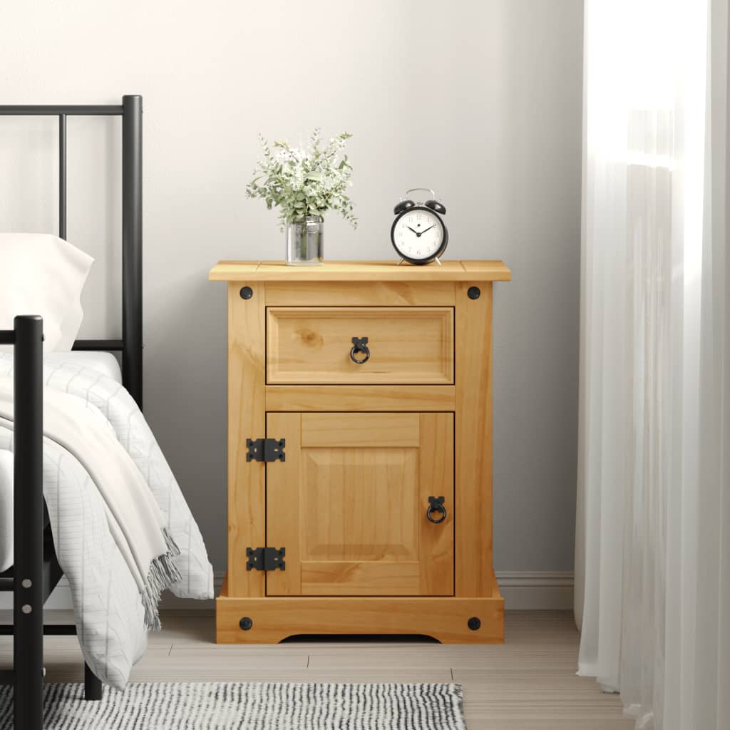 bedside-cabinet-mexican-pine-corona-range-20-9-x15-4-x26 At Willow and Wine USA!