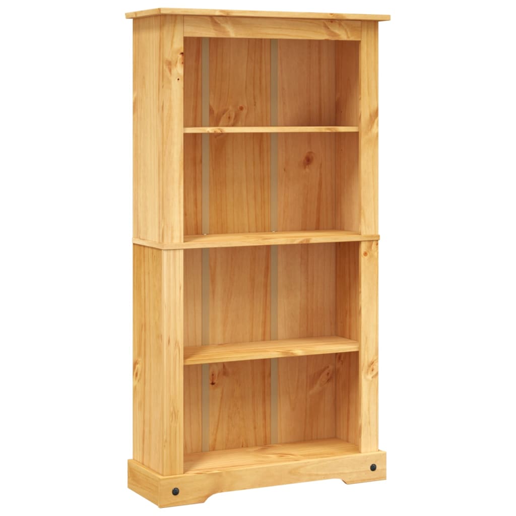 4-tier-bookcase-mexican-pine-corona-range-31-9-x11-4-x59 At Willow and Wine USA!