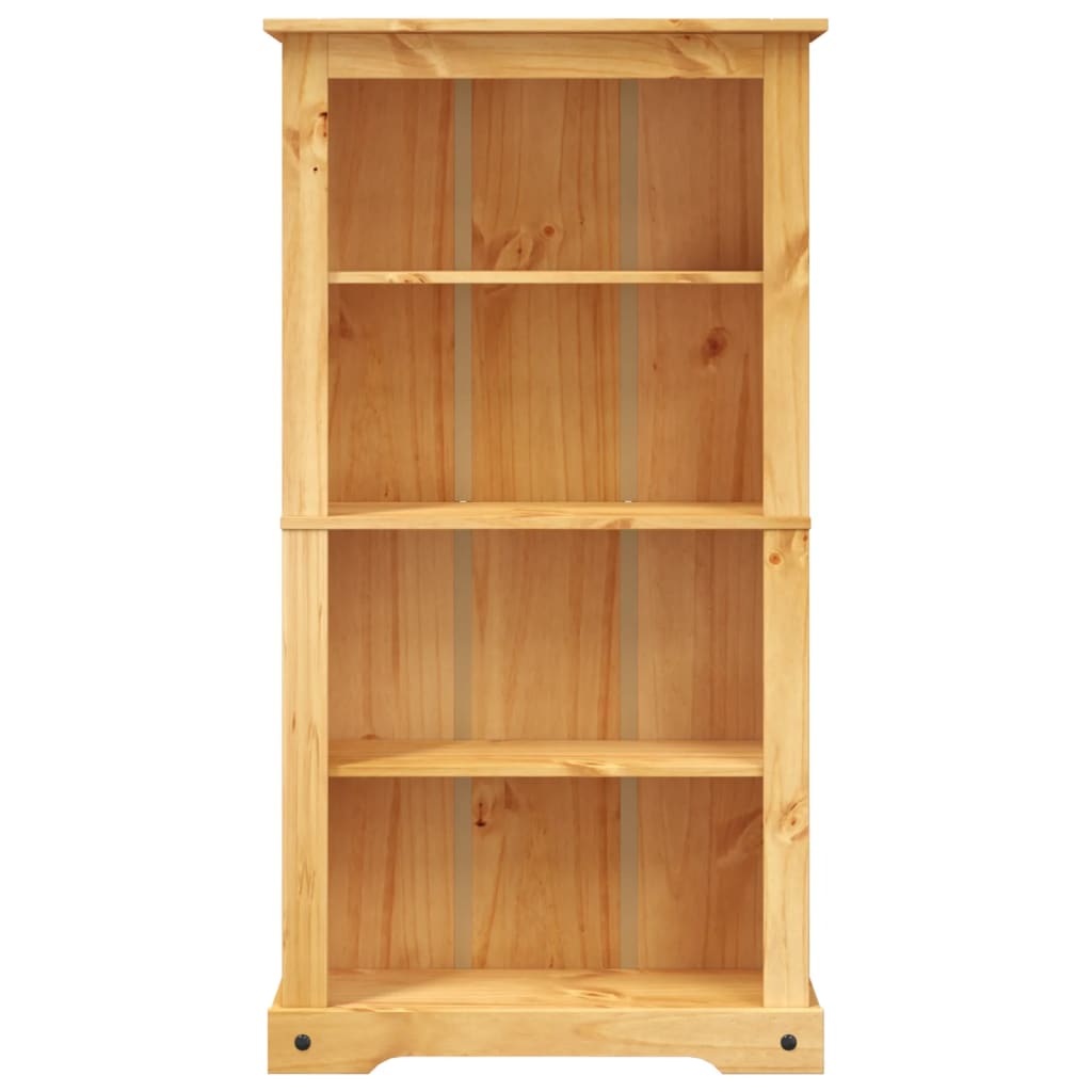 4-tier-bookcase-mexican-pine-corona-range-31-9-x11-4-x59 At Willow and Wine USA!