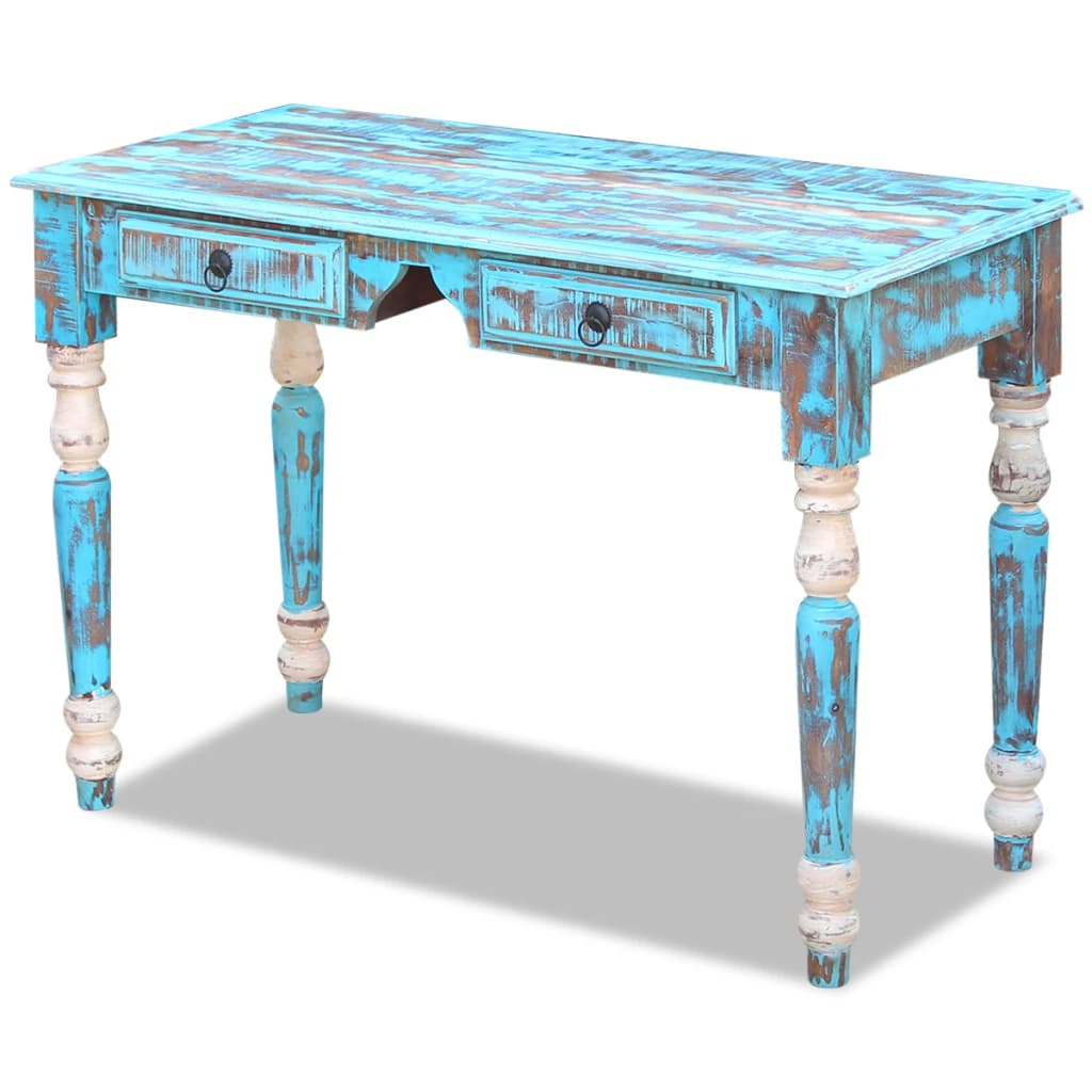 desk-solid-reclaimed-wood At Willow and Wine USA!