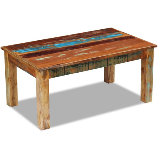 Coffee Table Solid Reclaimed Wood 39.4"x23.6"x17.7"