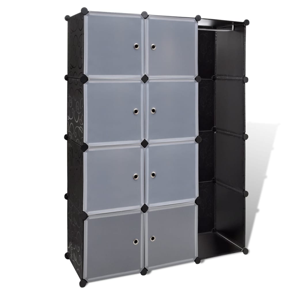 modular-cabinet-with-9-compartments-14-6-x45-3-x59-1-black-and-white At Willow and Wine USA!