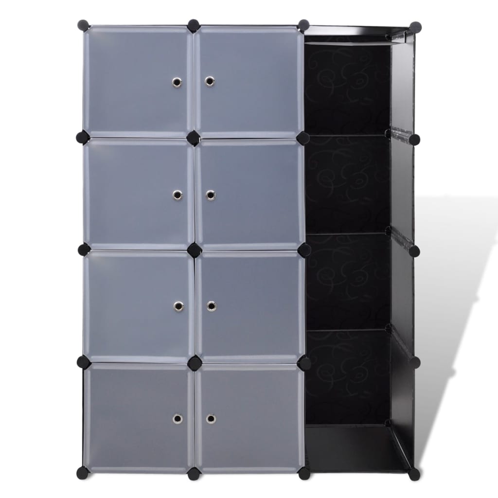 modular-cabinet-with-9-compartments-14-6-x45-3-x59-1-black-and-white At Willow and Wine USA!