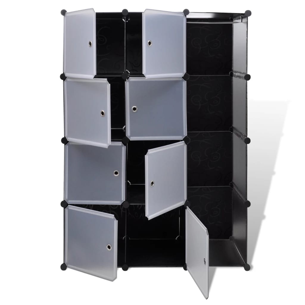 modular-cabinet-with-9-compartments-14-6-x45-3-x59-1-black-and-white At Willow and Wine USA!