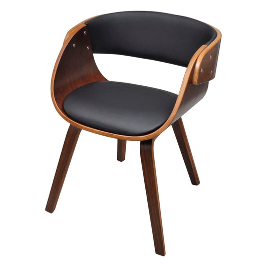 dining-chair-bent-wood-and-faux-leather At Willow and Wine USA!