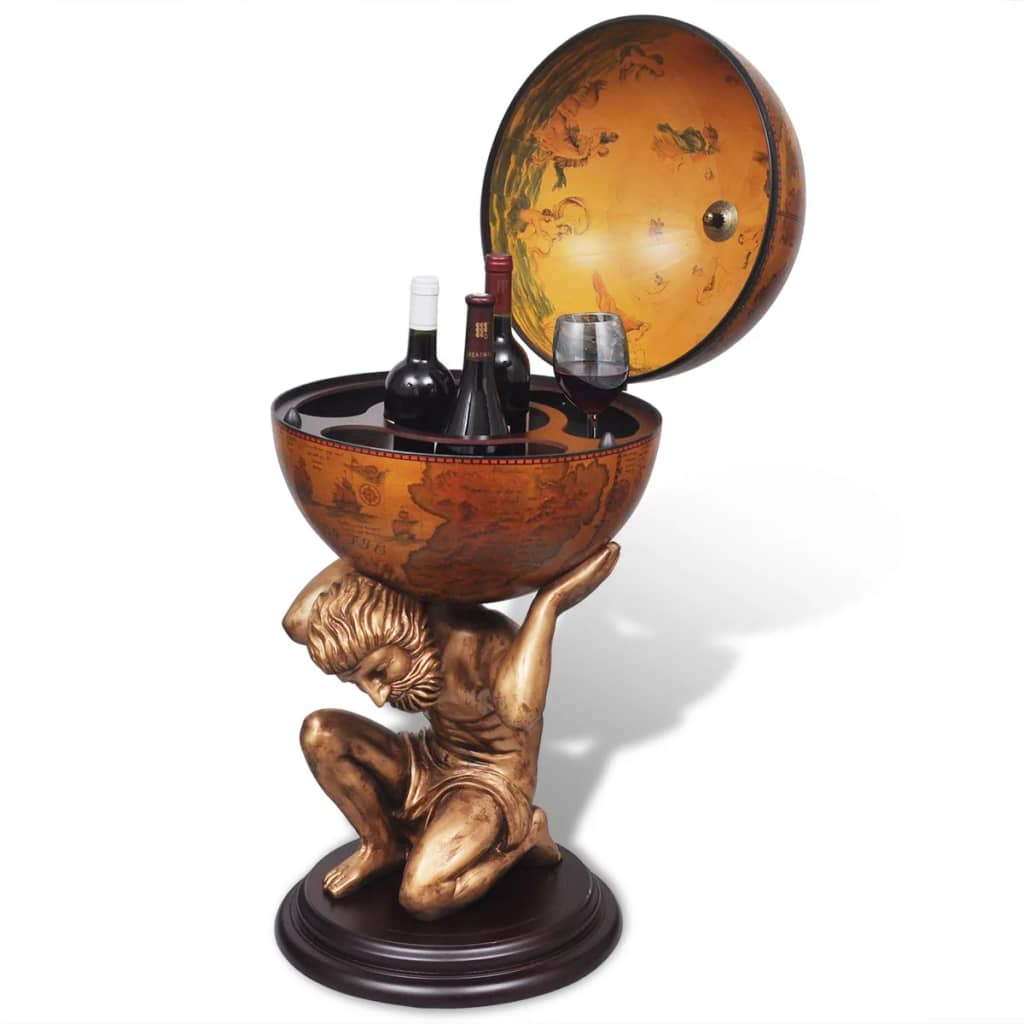 globe-bar-wine-stand-atlas-design-16-5-x16-5-x33-5 At Willow and Wine USA!