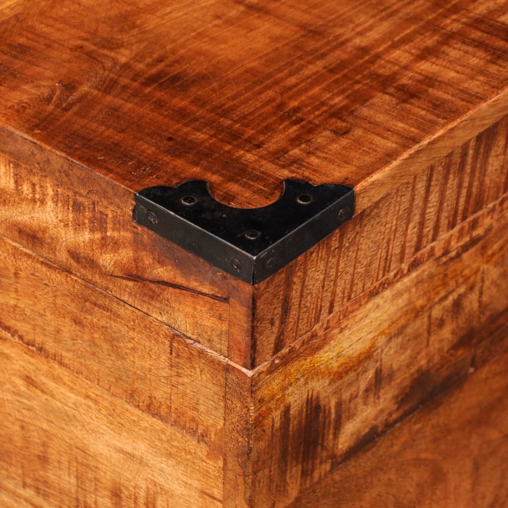 storage-chest-cubic-rough-mango-wood At Willow and Wine USA!