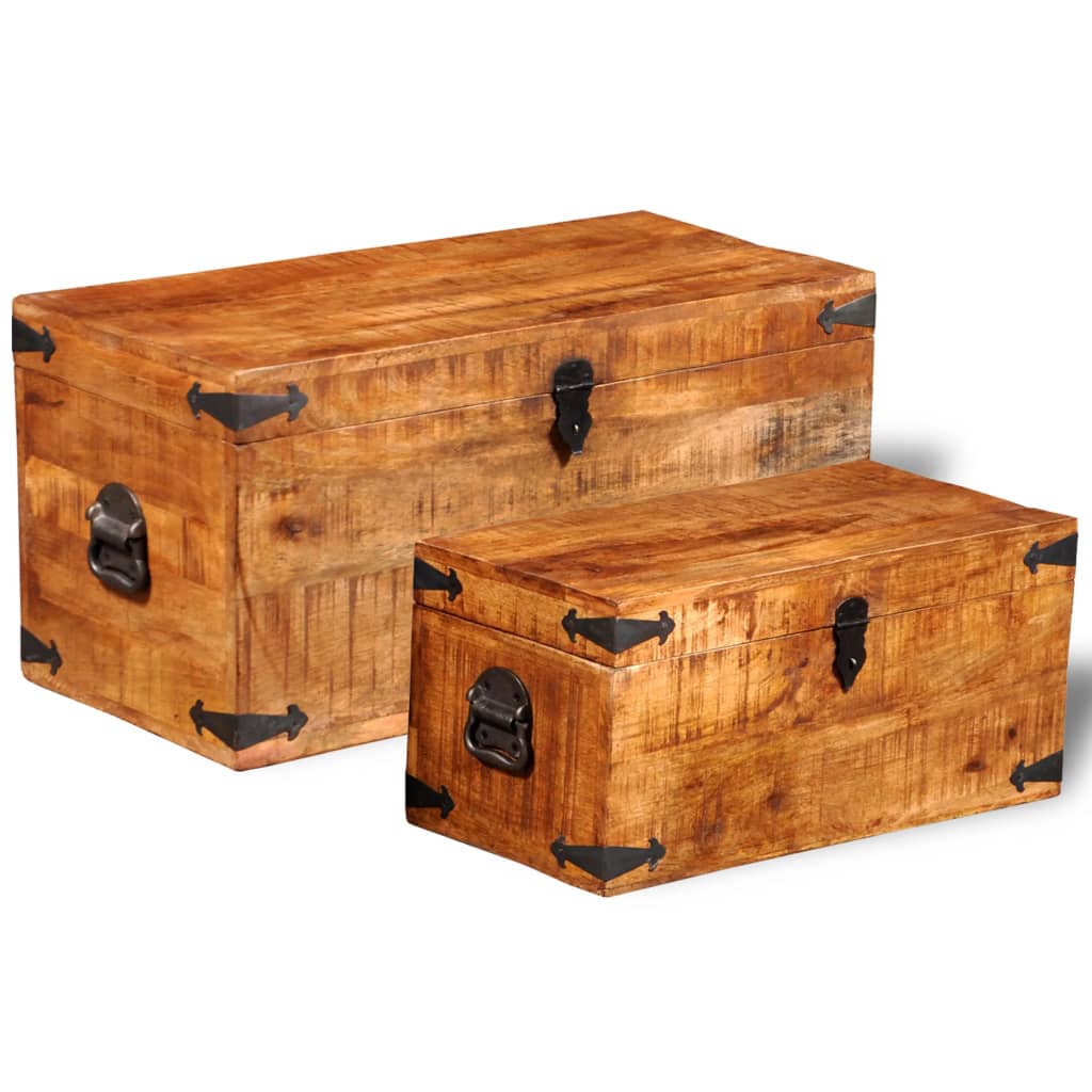 storage-chest-set-2-pieces-rough-mango-wood At Willow and Wine USA!