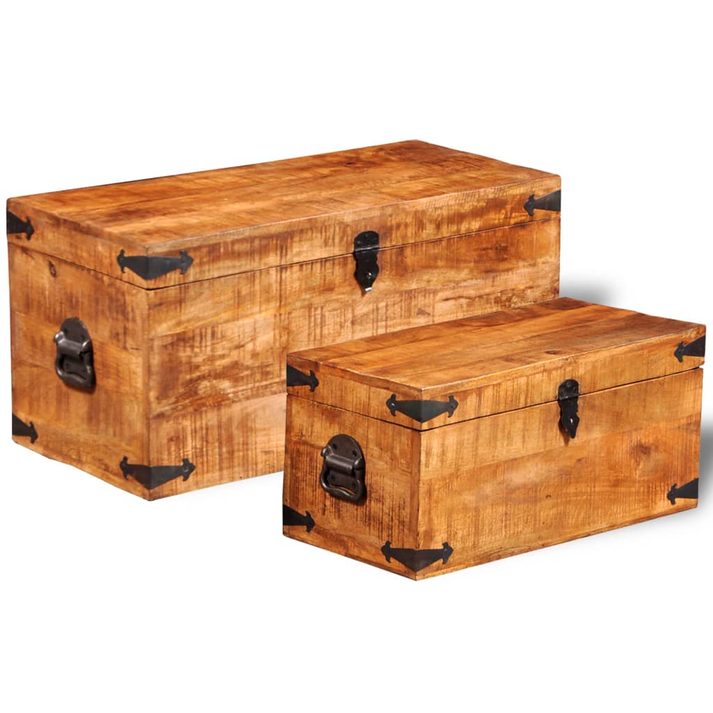 storage-chest-set-2-pieces-rough-mango-wood At Willow and Wine USA!