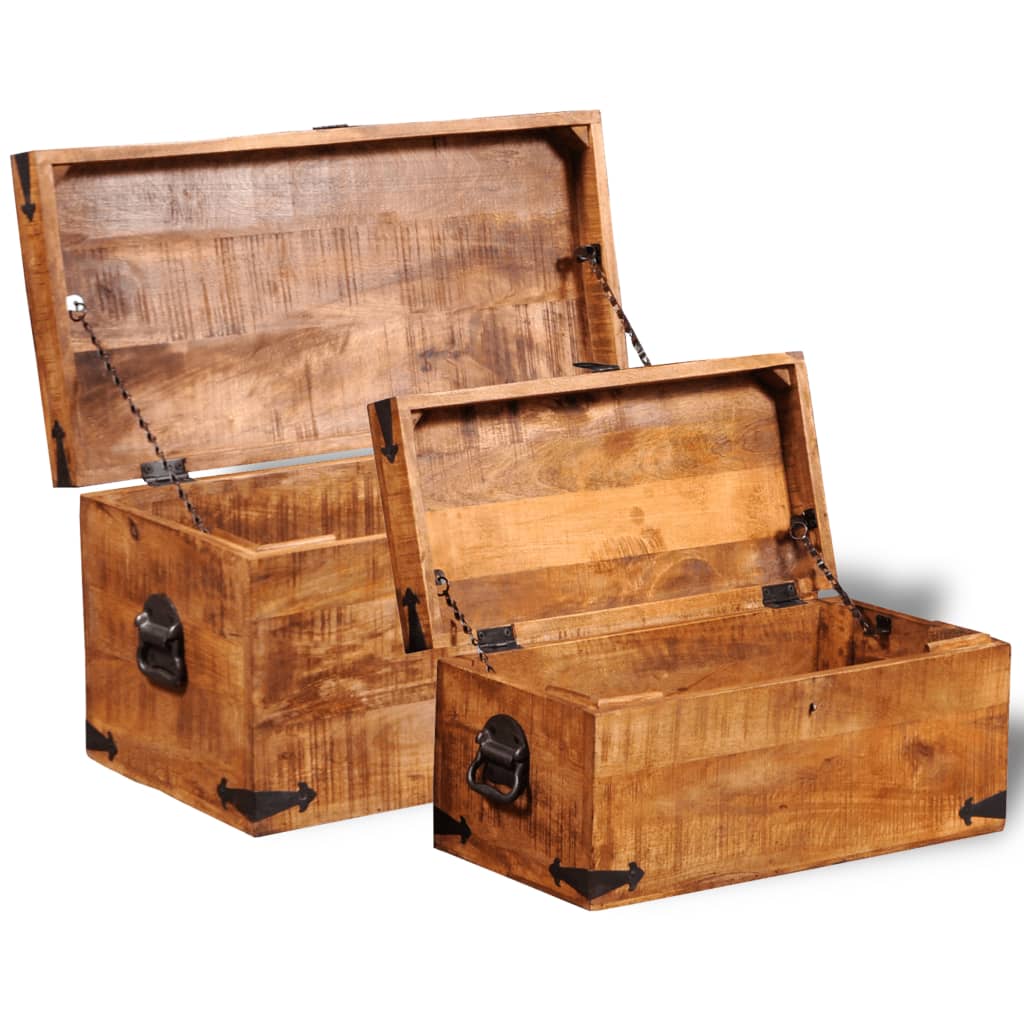 storage-chest-set-2-pieces-rough-mango-wood At Willow and Wine USA!