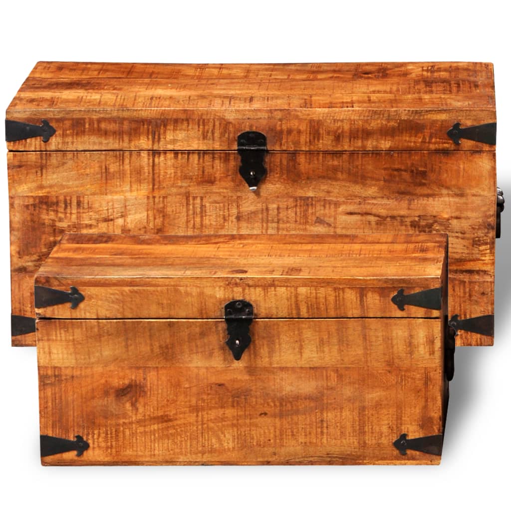 storage-chest-set-2-pieces-rough-mango-wood At Willow and Wine USA!