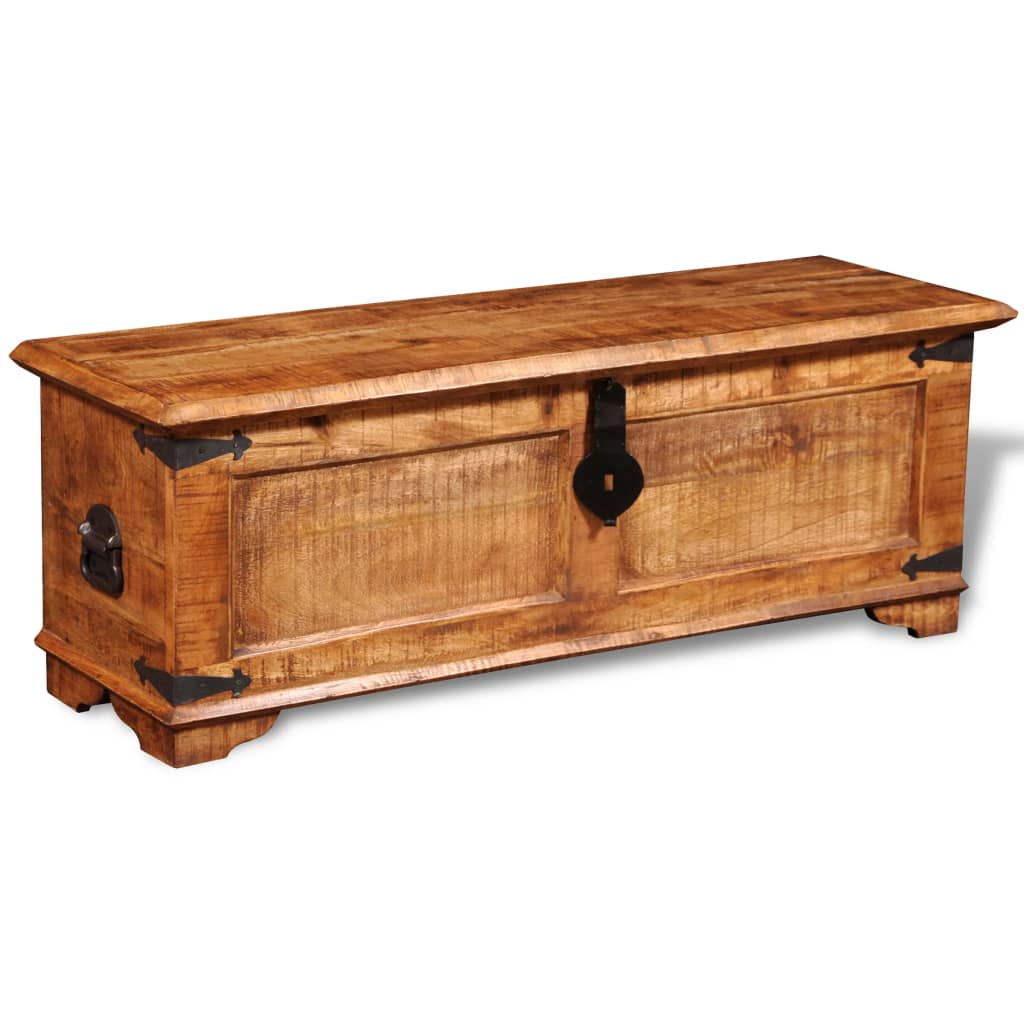 storage-chest-rough-mango-wood At Willow and Wine USA!