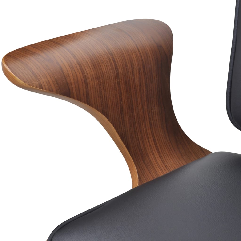 swivel-office-chair-bentwood-with-artificial-leather-upholstery At Willow and Wine USA!