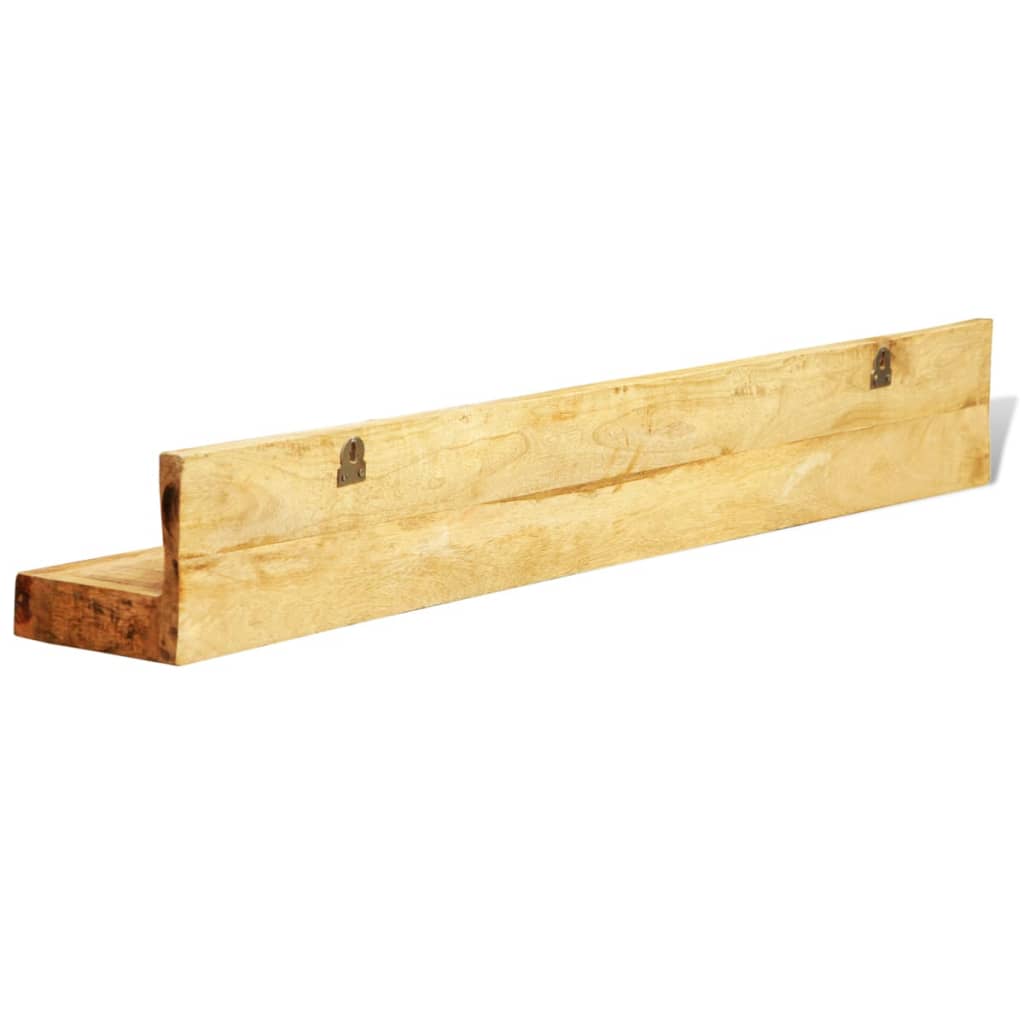 solid-wood-wall-mounted-display-shelf-2-pcs At Willow and Wine USA!