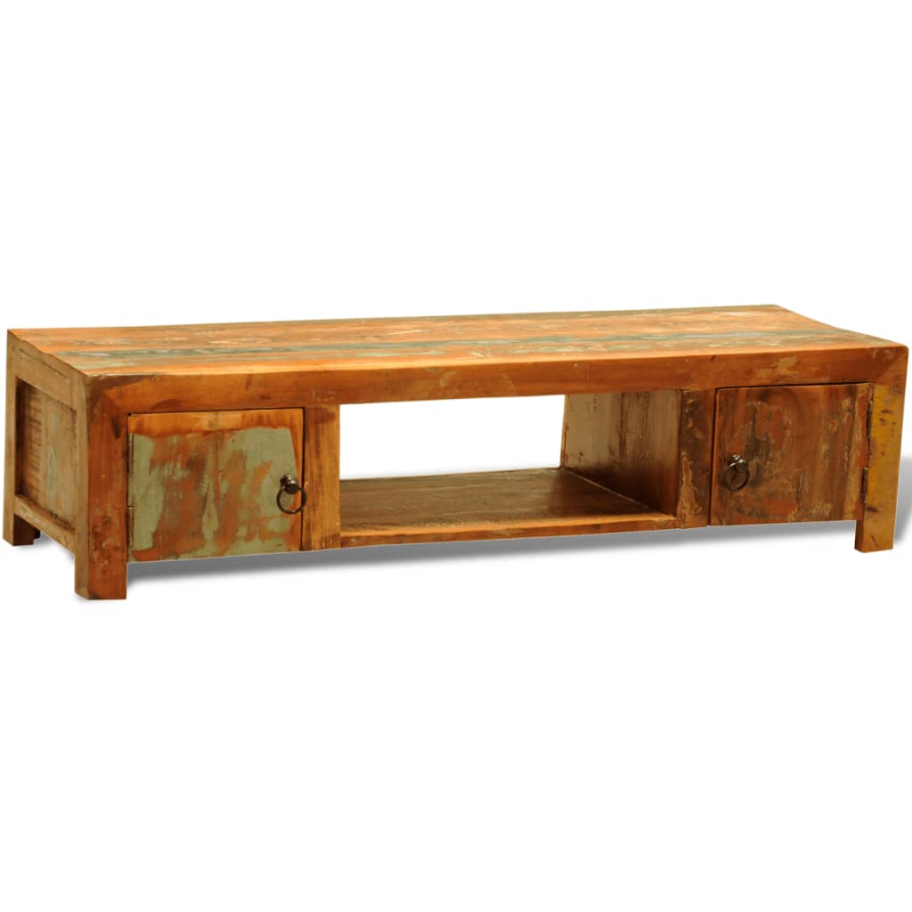 tv-stand-with-2-doors-reclaimed-wood-vintage At Willow and Wine USA!