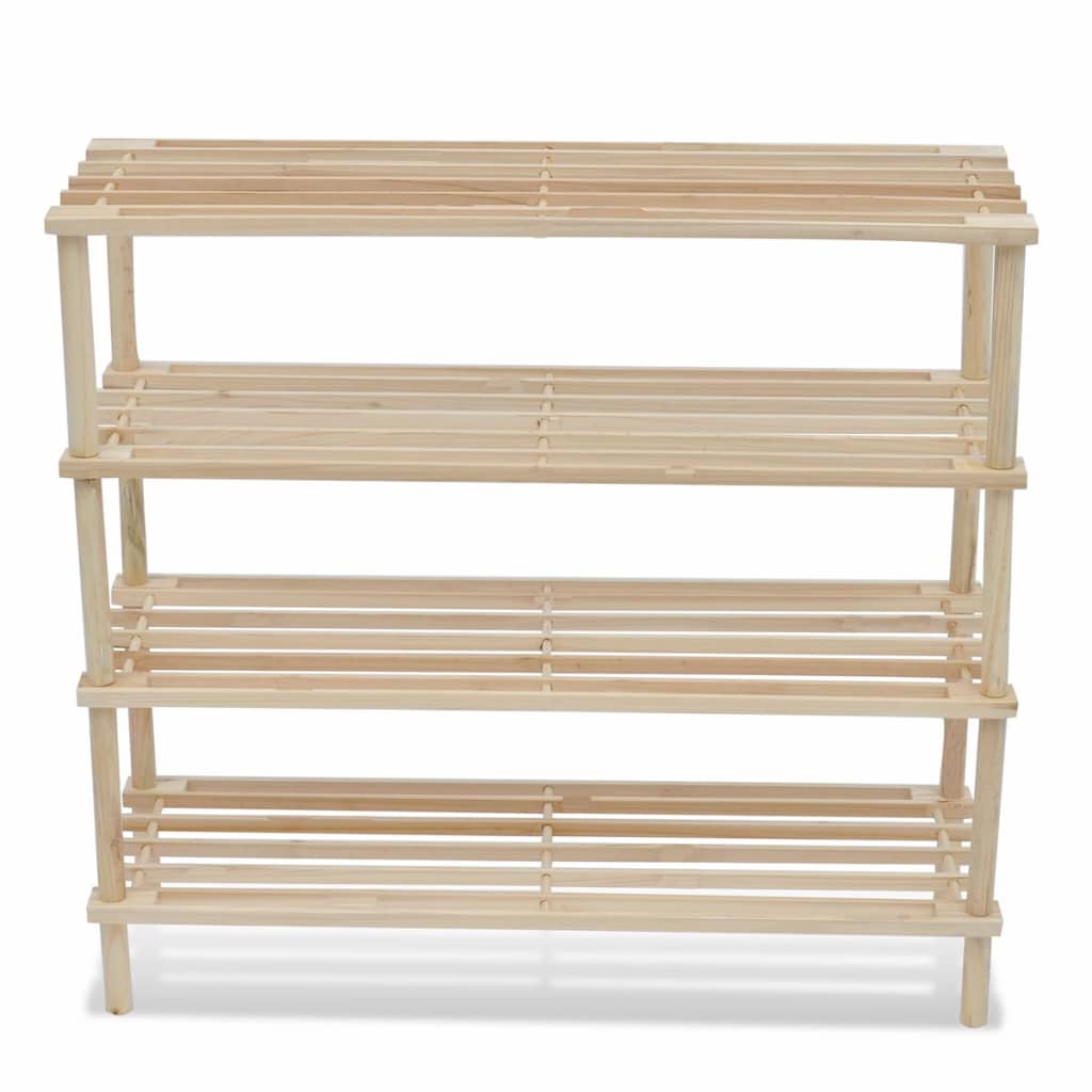 4-tier-shoe-racks-2-pcs-solid-fir-wood-813926 At Willow and Wine USA!