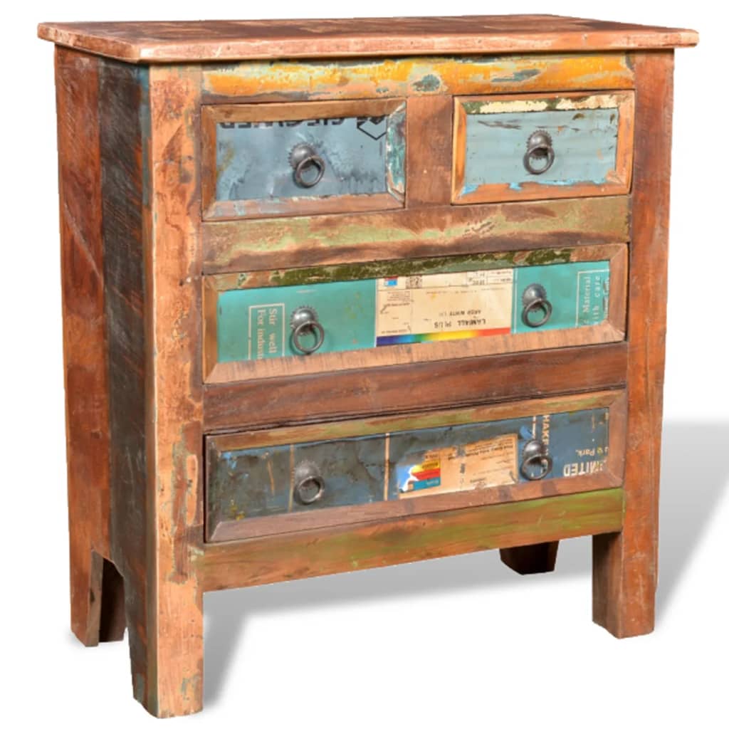 reclaimed-cabinet-solid-wood-with-4-drawers At Willow and Wine USA!