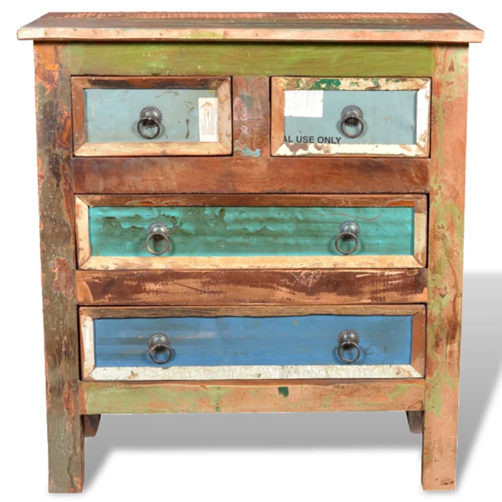 reclaimed-cabinet-solid-wood-with-4-drawers At Willow and Wine USA!