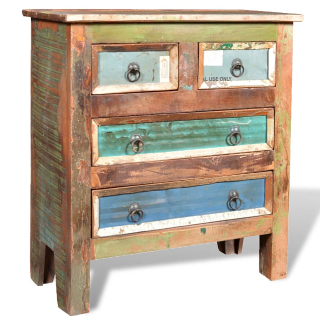 reclaimed-cabinet-solid-wood-with-4-drawers At Willow and Wine USA!