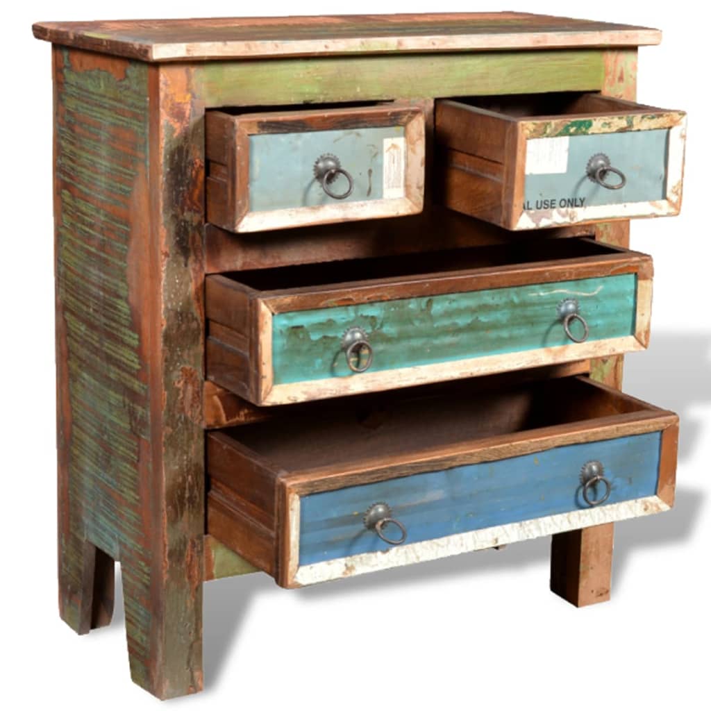 reclaimed-cabinet-solid-wood-with-4-drawers At Willow and Wine USA!