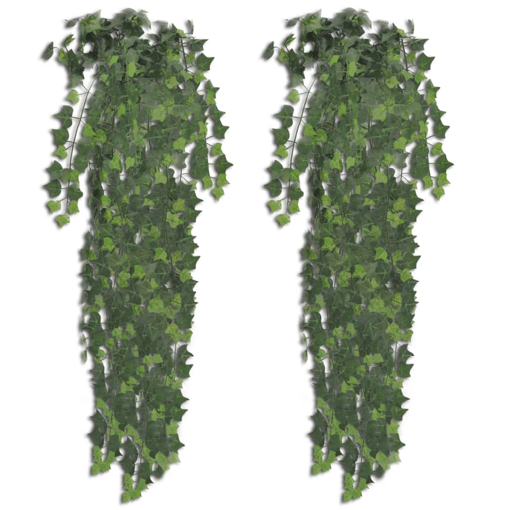2-pcs-green-artificial-ivy-bush-35 At Willow and Wine USA!