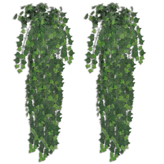 2-pcs-green-artificial-ivy-bush-35 At Willow and Wine USA!