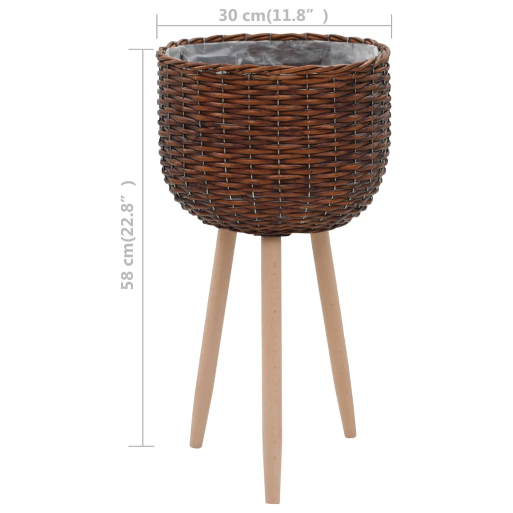 planter-wicker-with-pe-lining At Willow and Wine USA!