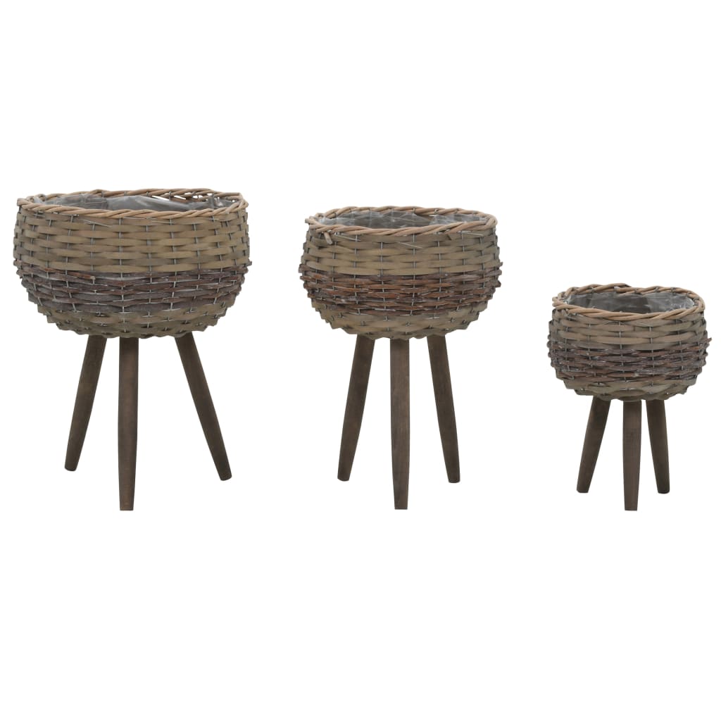 planter-3-pcs-wicker-with-pe-lining At Willow and Wine USA!