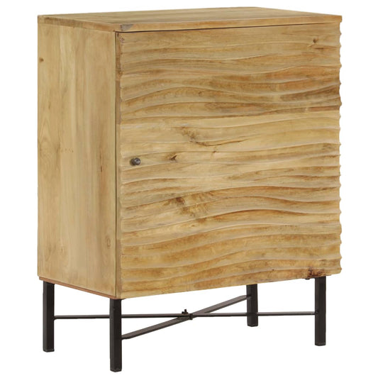 Sideboard Solid Mango Wood 23.6"x13.8"x29.5"